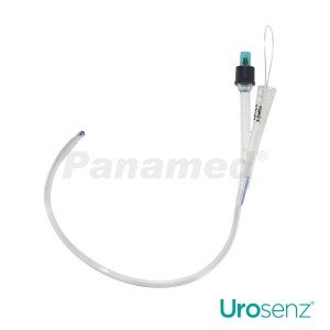 Urosenz Silicone Foley Catheter, 2-Way w/ Stylet (10 pcs.)